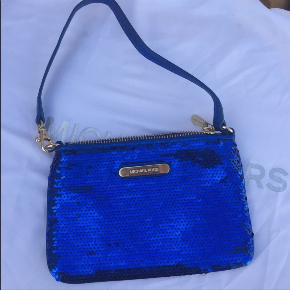 Michael Kors Sequin Wristlet